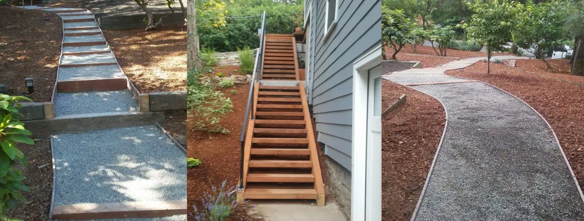 Hazardous tree management, timber landscaping and stone craftsmanship by Rubi Construction in West Linn OR